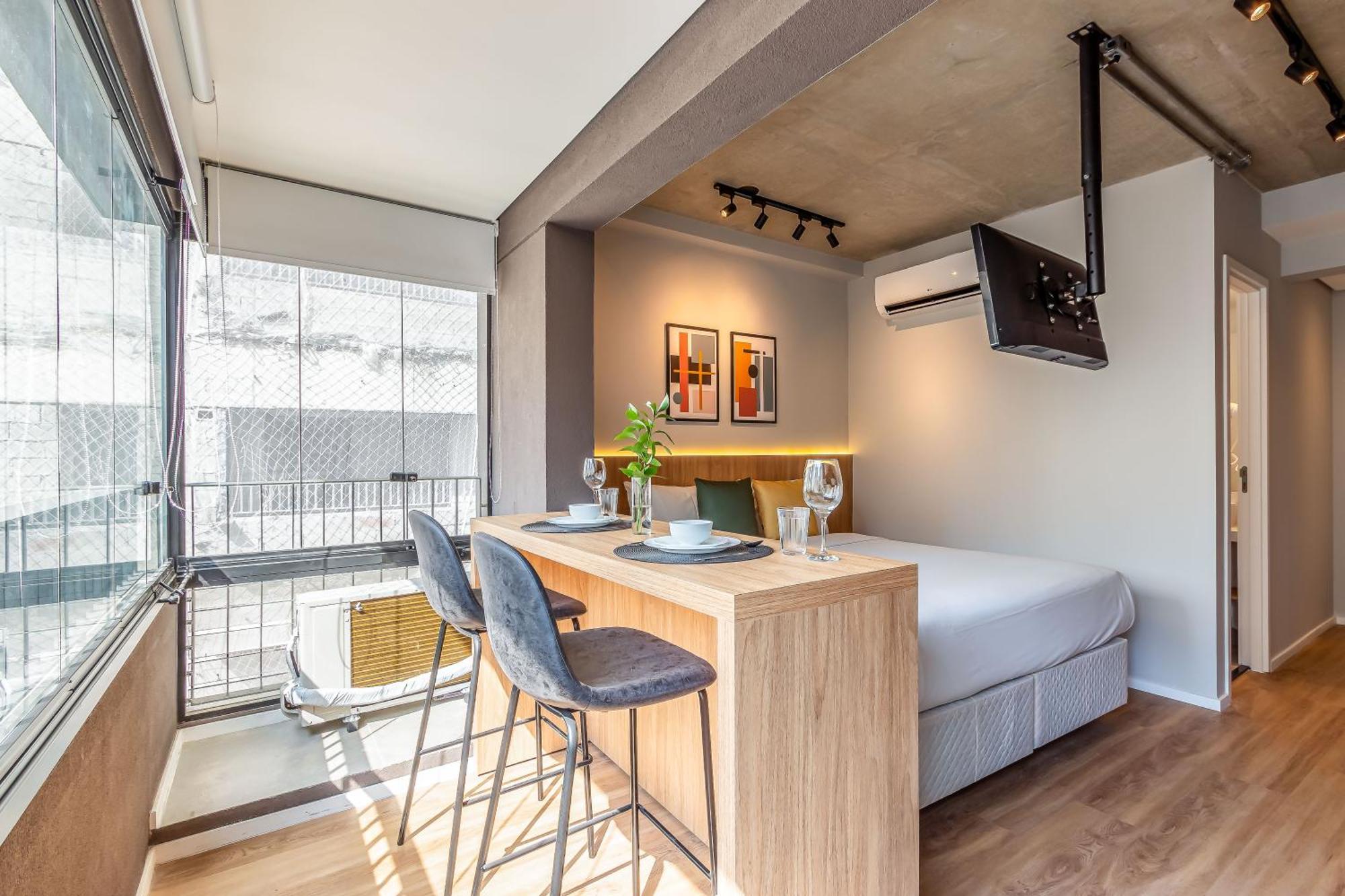 Apartamentos Completos Novos Ao Lado Da Av Paulista E Masp - Next Paulista São Paulo Pokój zdjęcie